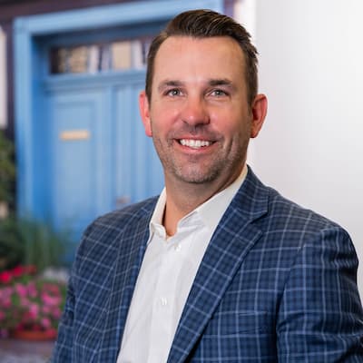 Professional portrait of Brian Cochran for Preferred Rate.
