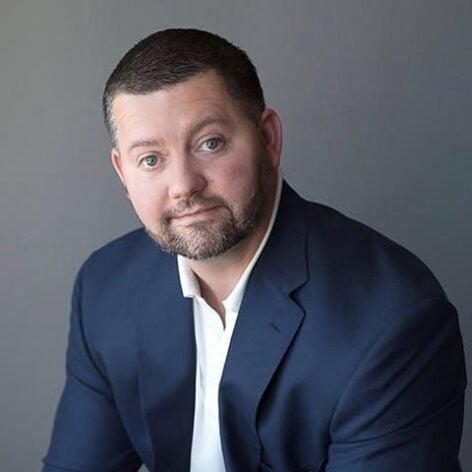 Headshot of Patrick Chicklinski, a financial expert, for Preferred Rate website and marketing materi.