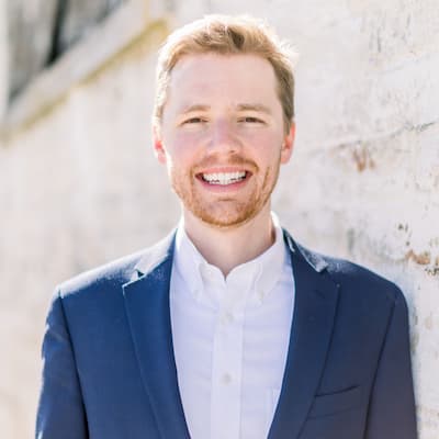 Professional portrait of Matt Glover, financial advisor at Preferred Rate.